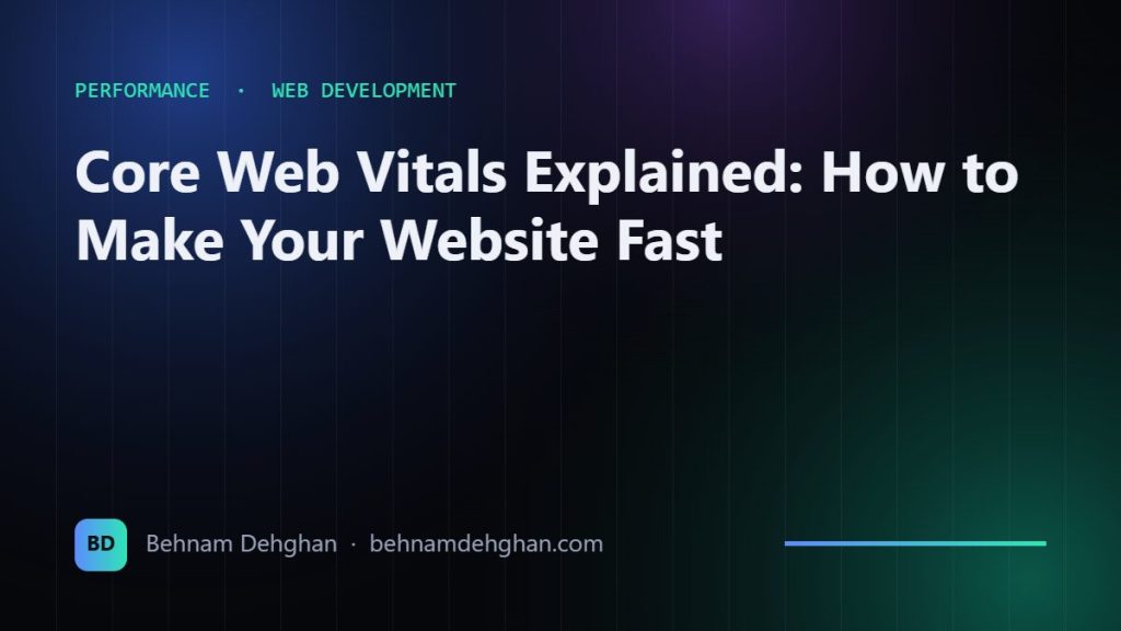 Core Web Vitals Explained: How to Make Your Website Fast